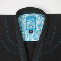 Boys' Wave Black Gi