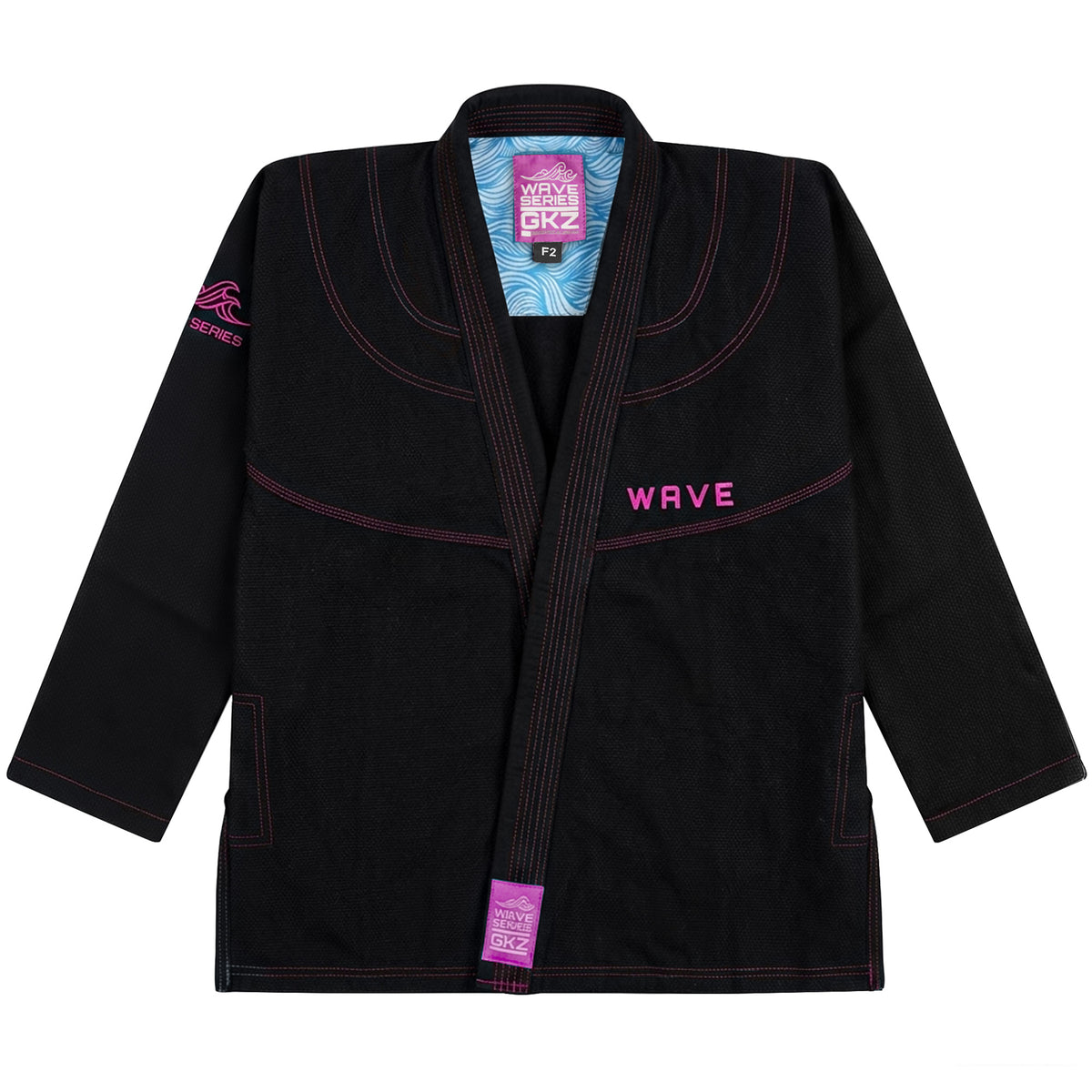 Girls' Wave Black Gi