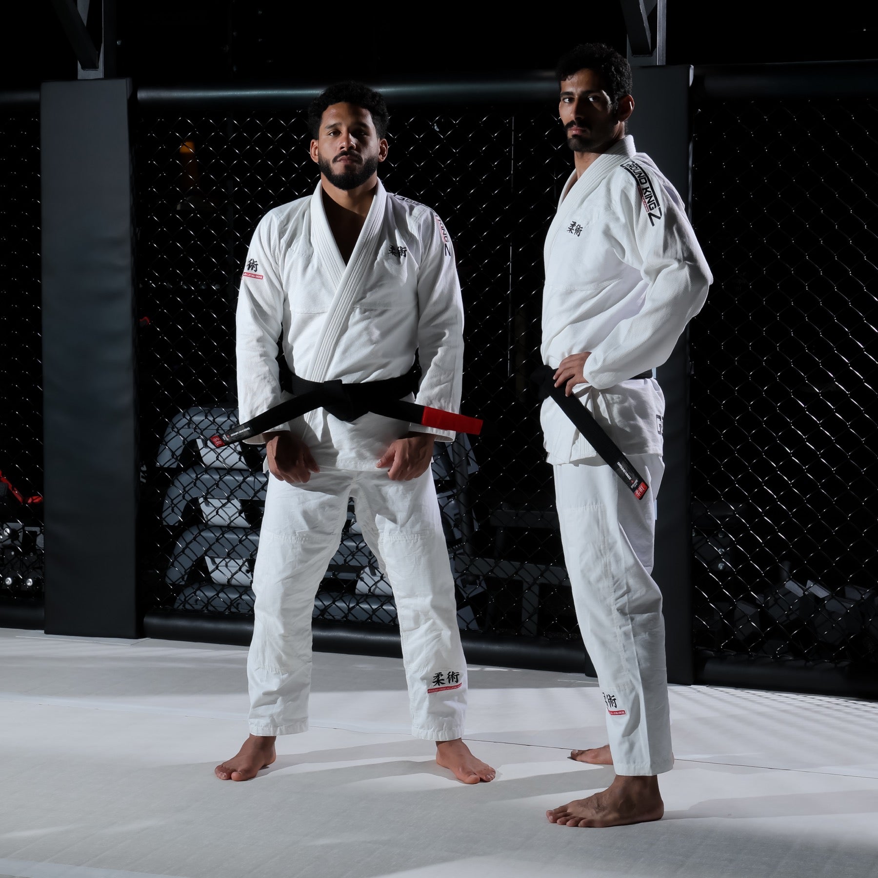 Ground Kingz athletes wearing white Gis